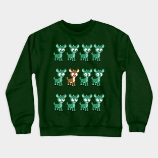 LOOK!  IT'S RUDOLPH (v2.0) Crewneck Sweatshirt